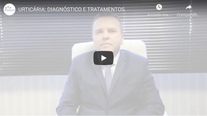 Urticária diagnóstico e tratamento